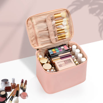 Portable Makeup Bag, Large-capacity Cosmetic Case, High-quality Storage