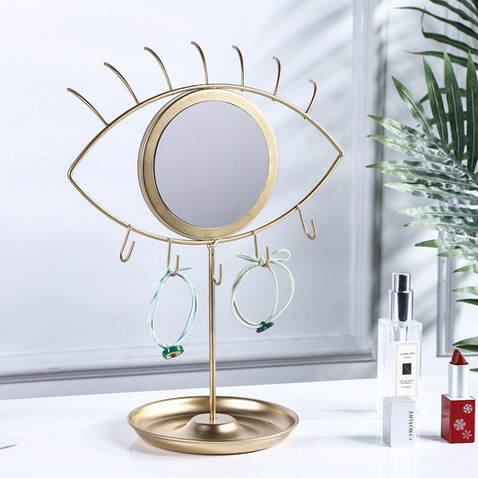 Creative light luxury removable makeup mirror