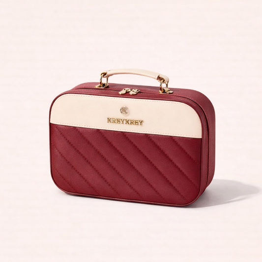 KreyKrey Two-Tone Cosmetic Bag