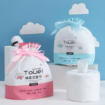 Face Cloth Disposable Cleaning Towel Pearl Pattern